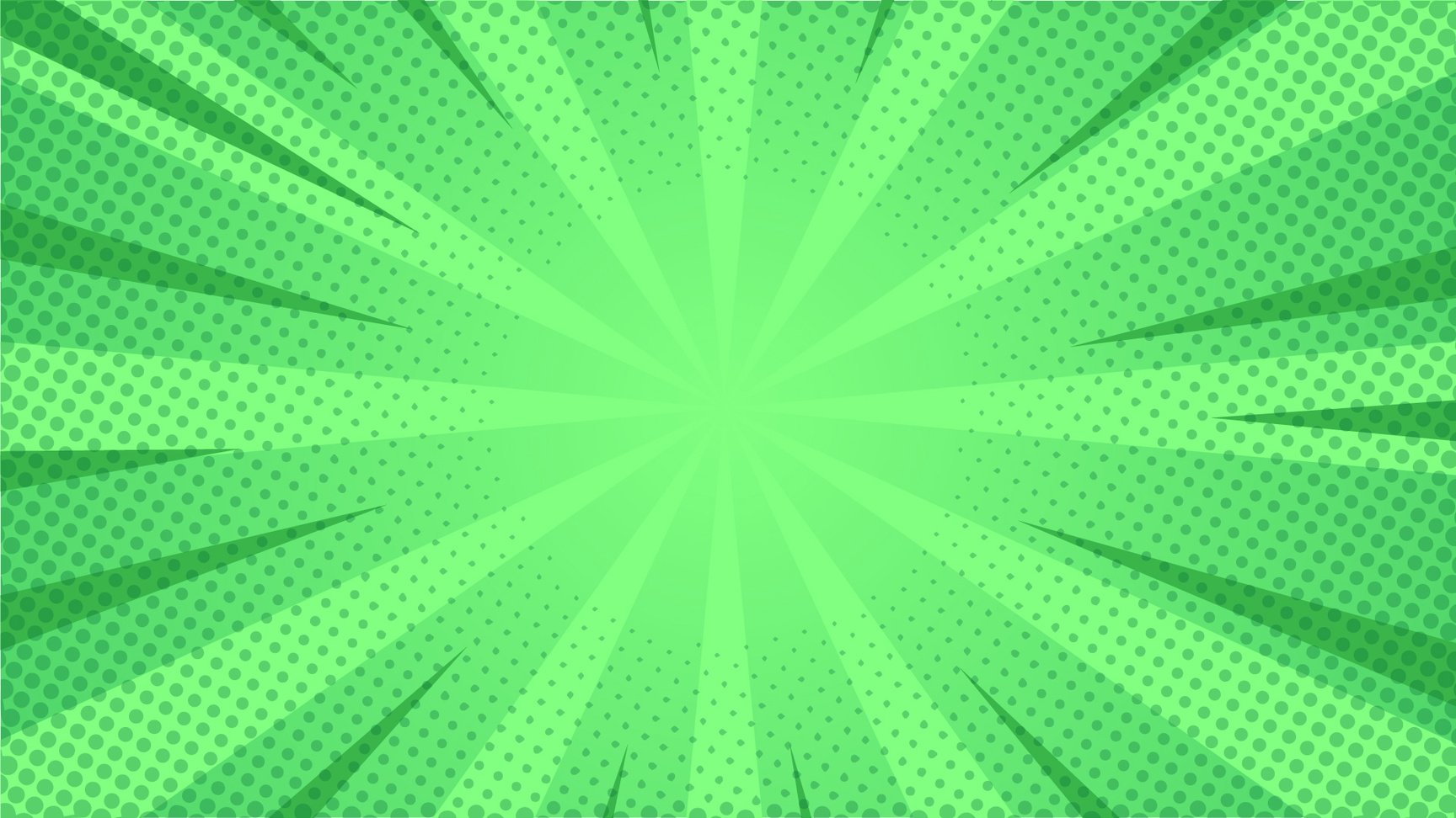 Green Comic Background